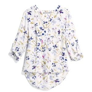 Stitchfix Split Neck Blouse